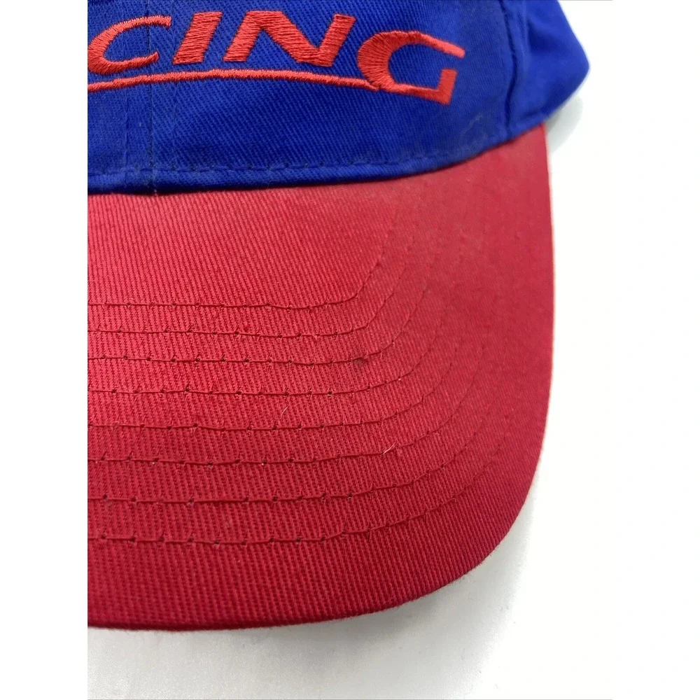 Ford Racing Hat Red and Blue Cotton Snapback Baseball Cap Spike Sports